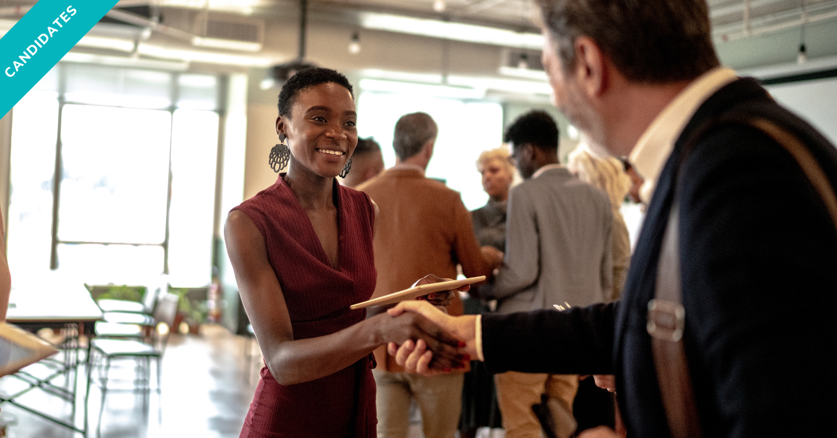 Networking with a recruiter for your job search